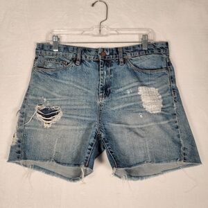 BlankNYC Cutoff Jean Shorts in Blue, Size 29